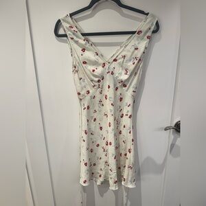 Réalisation Par Isabelli Floral Silk Dress